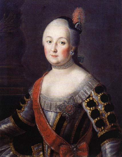 Portrait of Anna Karlovna Vorontsova